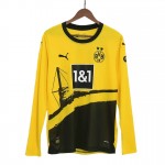 Günstige Fußballtrikots Borussia Dortmund Heimtrikot 2023-24 Langarm